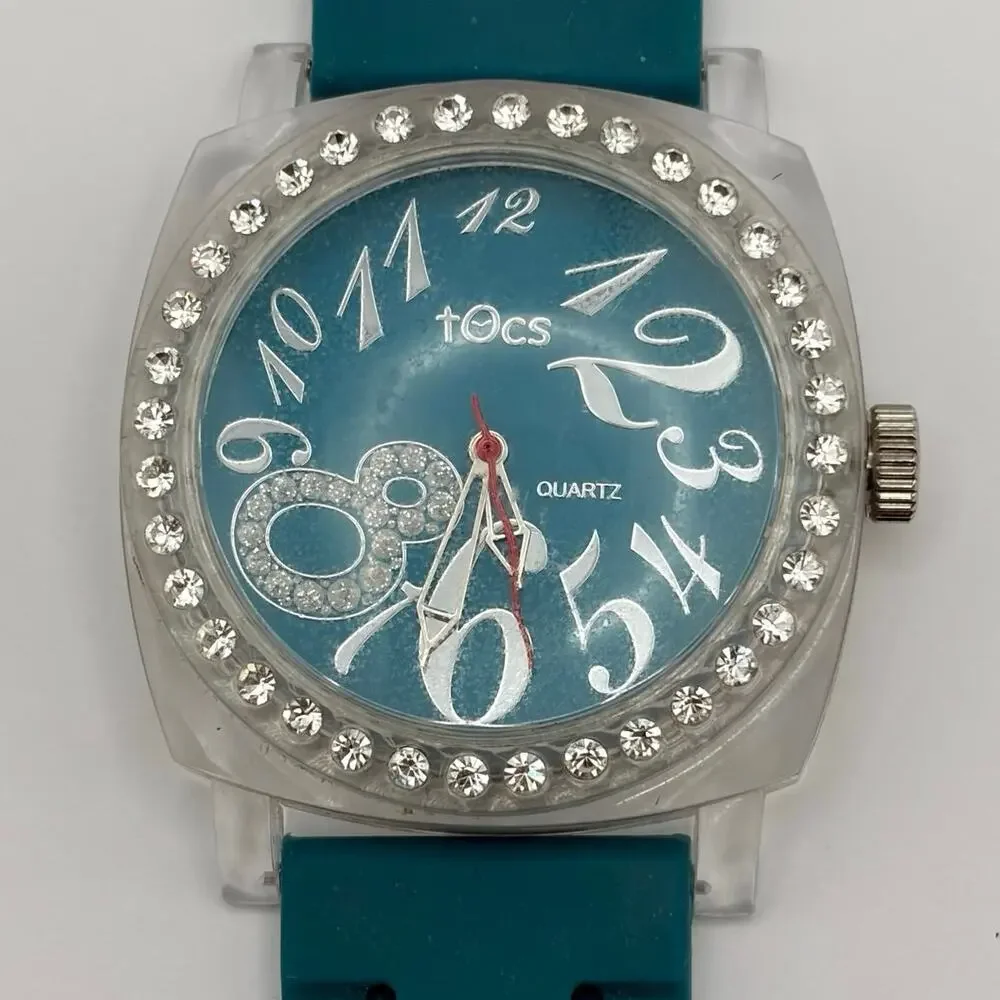 Silver & Blue Tocs Men’s Watch